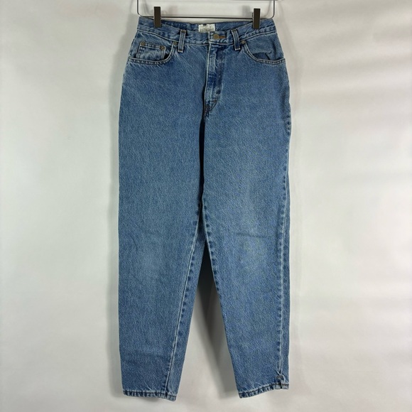 Vintage 80s jeans the London Jean 8 26 tapered high waist Moda INTL 80s 90s USA - Picture 2 of 12